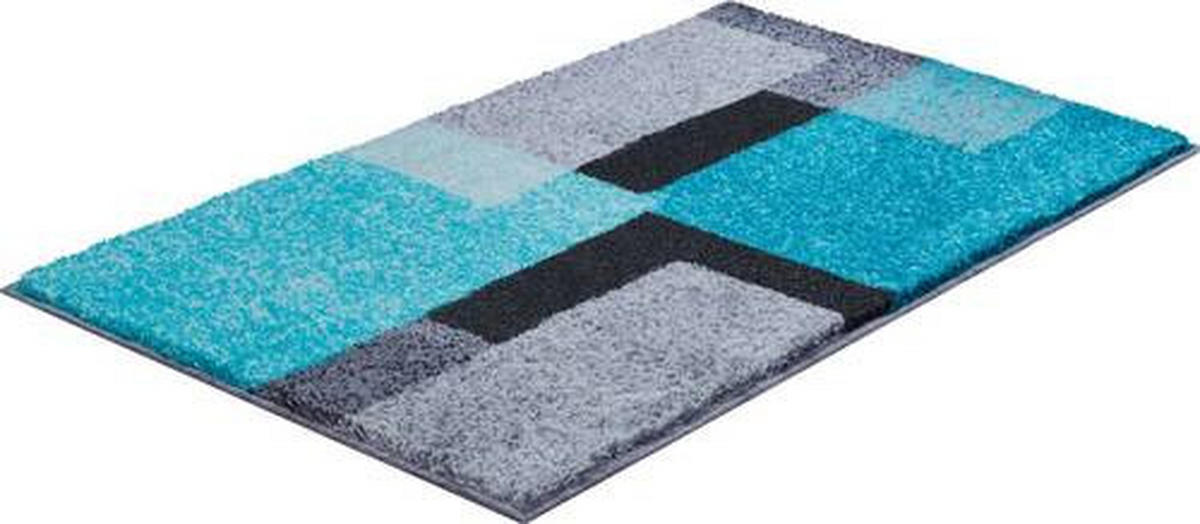 KOBEREC DO KOUPELNY, 60/100 cm - šedá/černá, Basics, textil/plast (60/100cm) - Grund