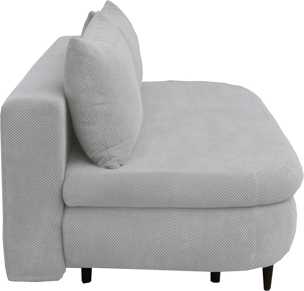 TROSJED NA RAZVLAČENJE tekstil  svijetlo siva    - svijetlo siva/crna, Design, tekstil (213/89/105cm) - Novel