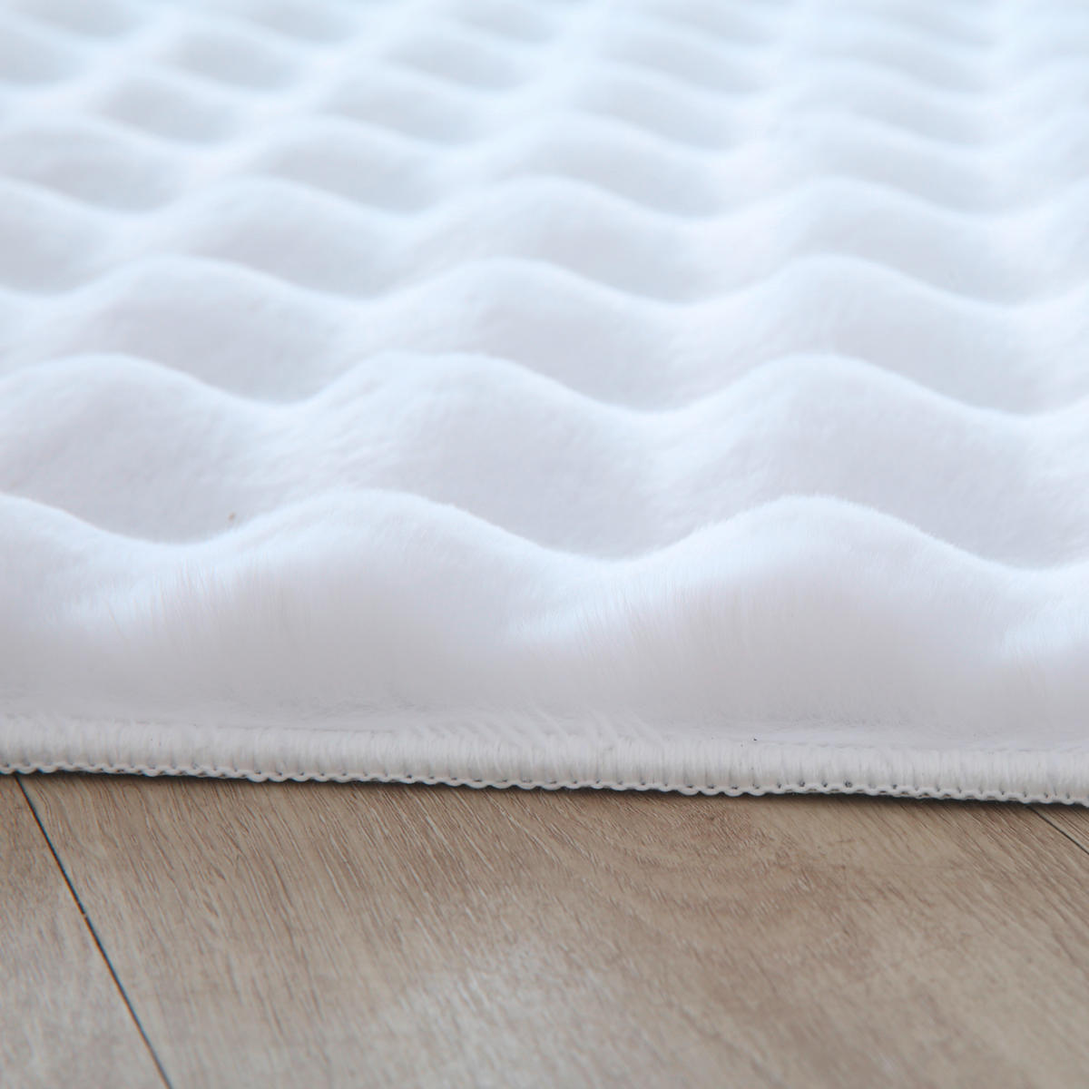 HOCHFLORTEPPICH 80/250 cm Ambiance Weiß  - Weiß, Basics, Textil (80/250cm) - Novel