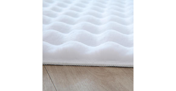 HOCHFLORTEPPICH 80/150 cm Ambiance Weiß - Weiß, Basics, Textil (80/150cm) - Novel