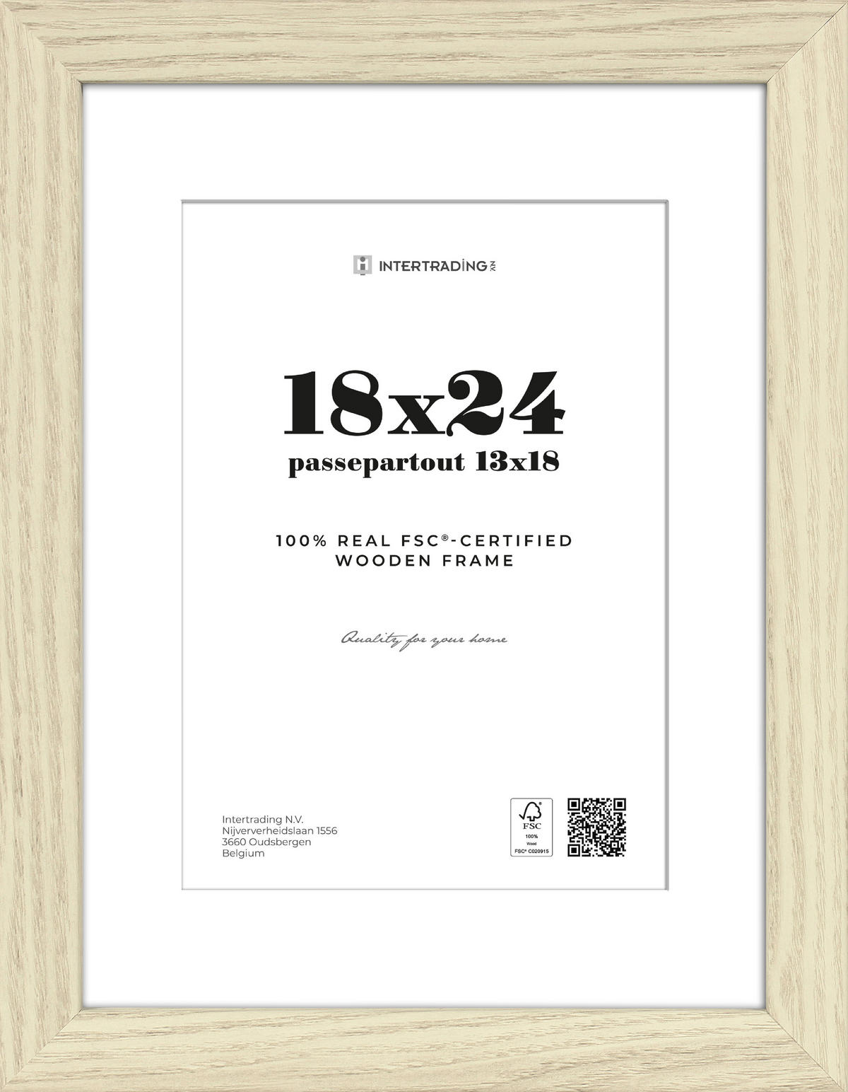 BILDERRAHMEN - Ahornfarben, Basics, Holzwerkstoff (21/27,1/2,7cm)