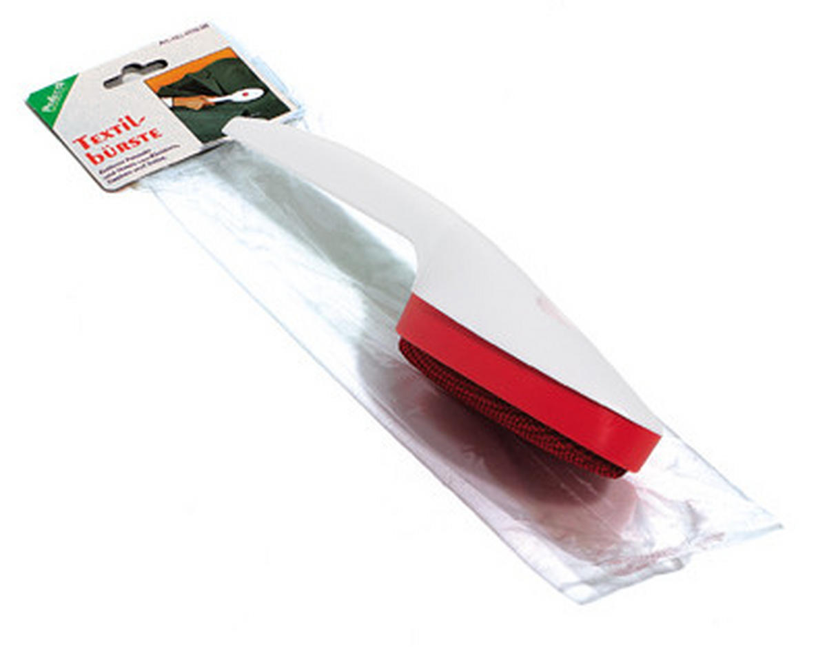 KEFA NA OBLEČENIE - biela/červená, Basics, textil/plast (28/6,5/5,5cm)