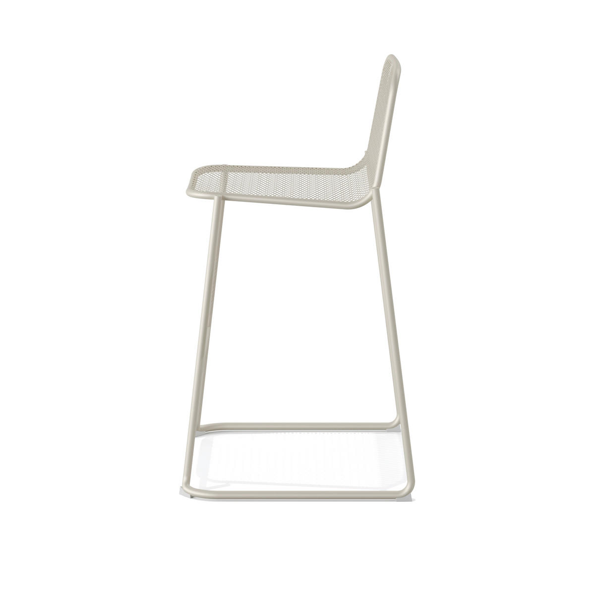 BARHOCKER-SET Beige Stahl  - Beige, LIFESTYLE, Metall (52/105/52cm)
