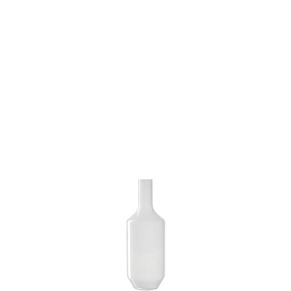 VAZA   7/18/7 cm   staklo  - bela, Osnovno, staklo (7/18/7cm) - Leonardo