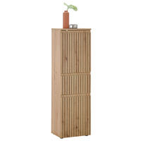 MIDI SKŘÍŇKA, dub artisan, 40/136/31 cm - černá/dub artisan, Moderní, kompozitní dřevo/plast (40/136/31cm) - MID.YOU