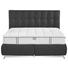 BOXSPRINGBETT 180/200 cm INKL. Matratze - Anthrazit/Alufarben, Design, Textil (180/200cm) - JOOP!