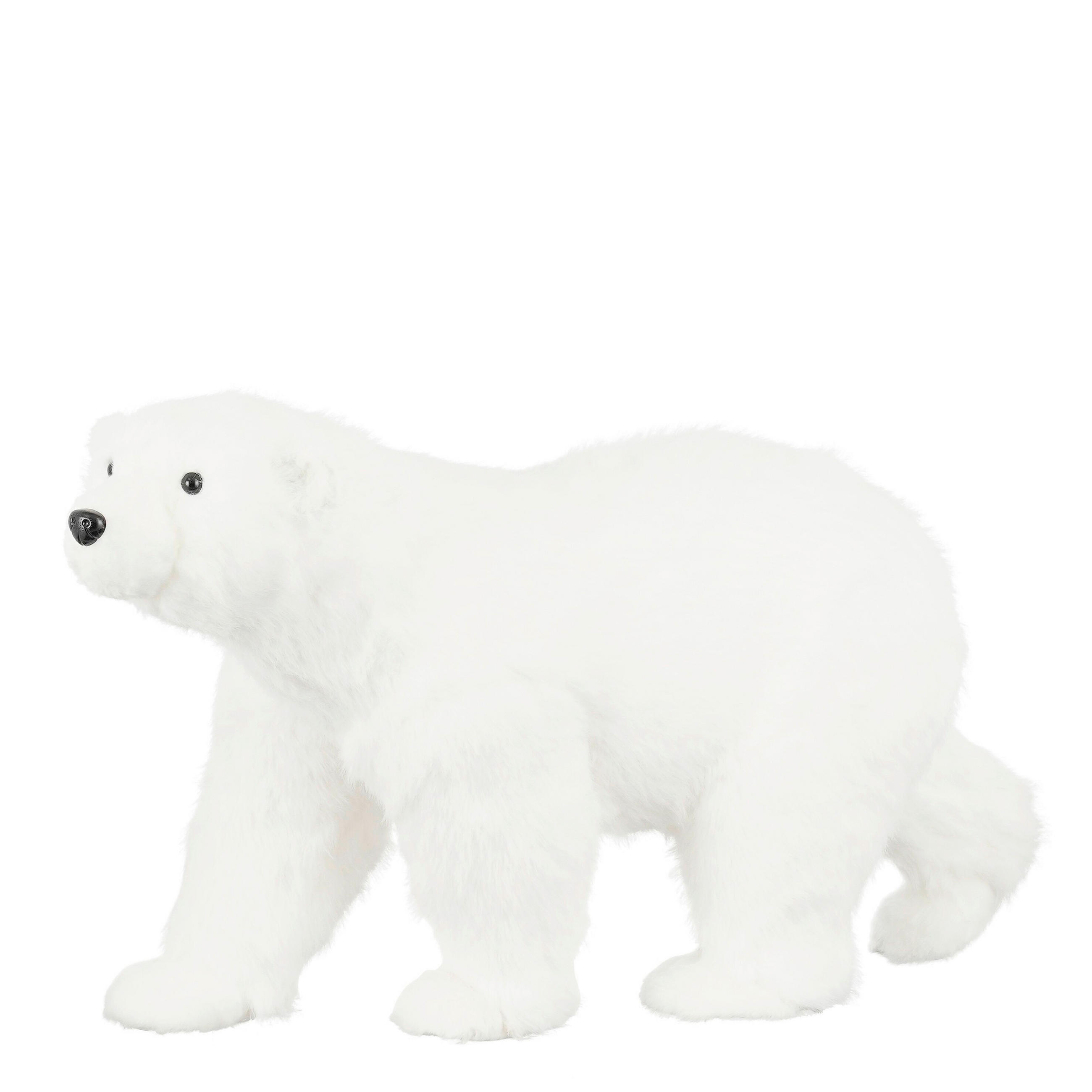 KARÁCSONYI FIGURA - fehér, Basics, műanyag (52/17/30cm)