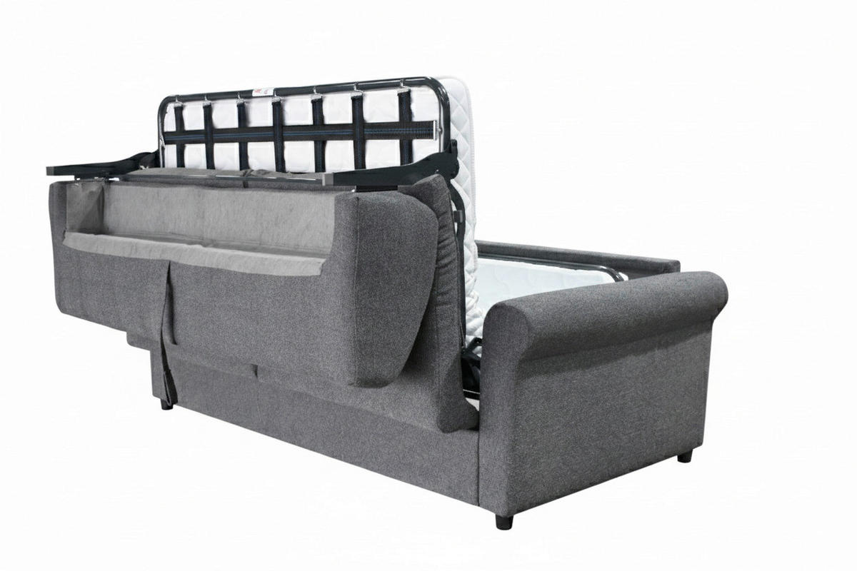 TROSJED drvo, metal, tekstil, drvni materijal  tamno siva    - tamno siva/crna, Moderno, drvni materijal/drvo (195/80/98cm) - Hom`in