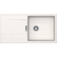 SPÜLE MONO D-100L-U / MOND100LUPOL  - Weiß, Basics, Stein (100/51cm) - Schock