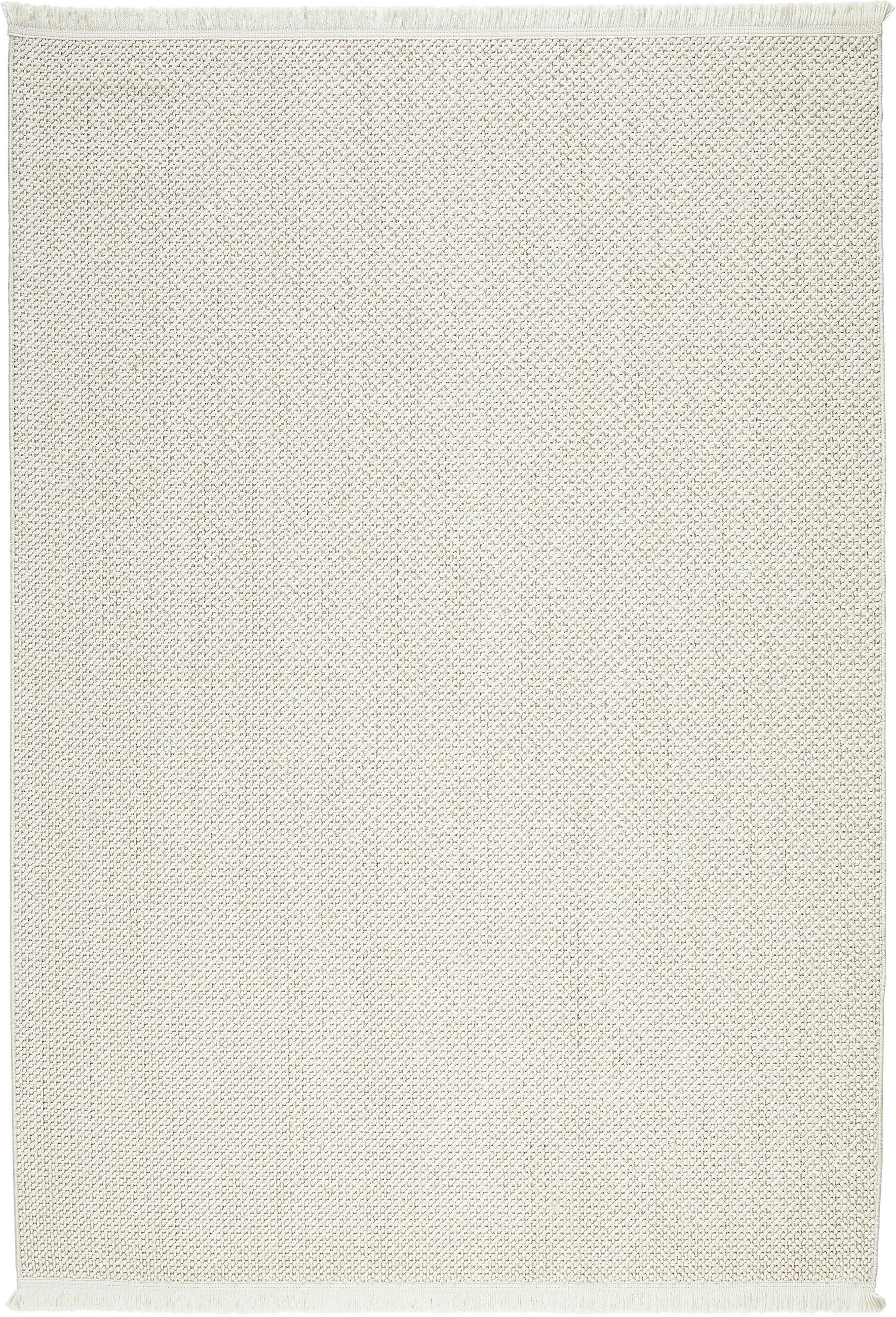 WEBTEPPICH 240/340 cm Weiß  - Weiß, Basics, Textil (240/340cm) - Novel