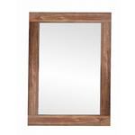 SPIEGEL 65/90/2 cm    in rechteckig  - Akaziefarben, LIFESTYLE, Glas/Holzwerkstoff (65/90/2cm) - Landscape