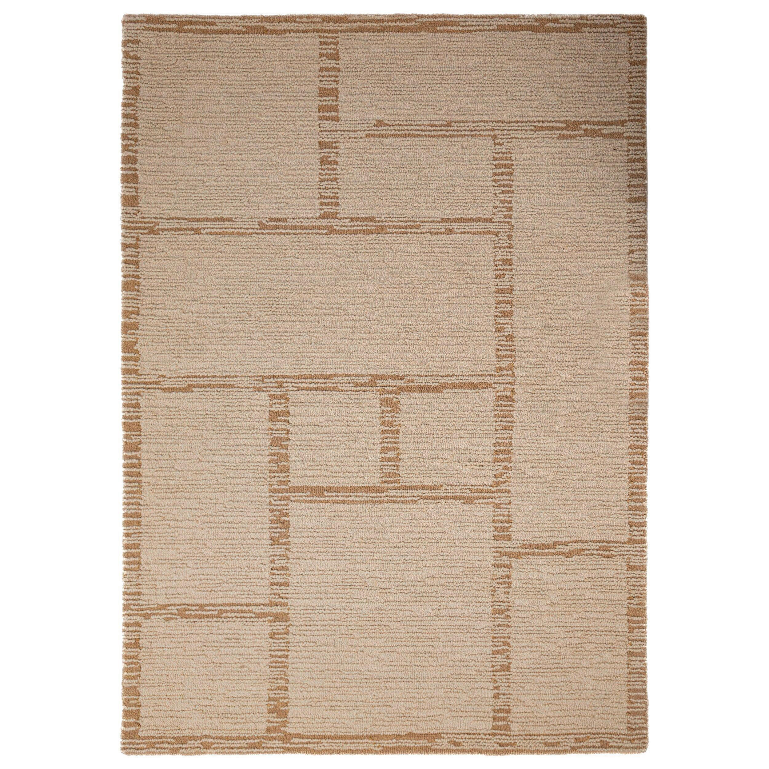 WOLLTEPPICH 200/290 cm Harris Beige rechteckig  - Beige, Basics, Textil (200/290cm) - Flair Rugs