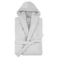 BADEMANTEL S Unisex  - Silberfarben, Basics, Textil (Snull) - Esposa