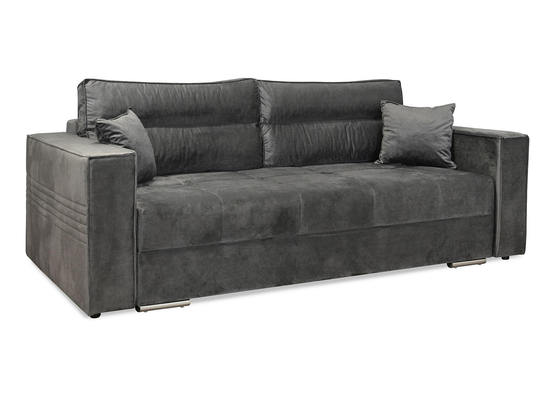 TROSJED NA RAZVLAČENJE drvni materijal, tekstil, drvo  antracit    - boje kroma/antracit, Moderno, drvni materijal/tekstil (234/100/68cm) - Hom`in