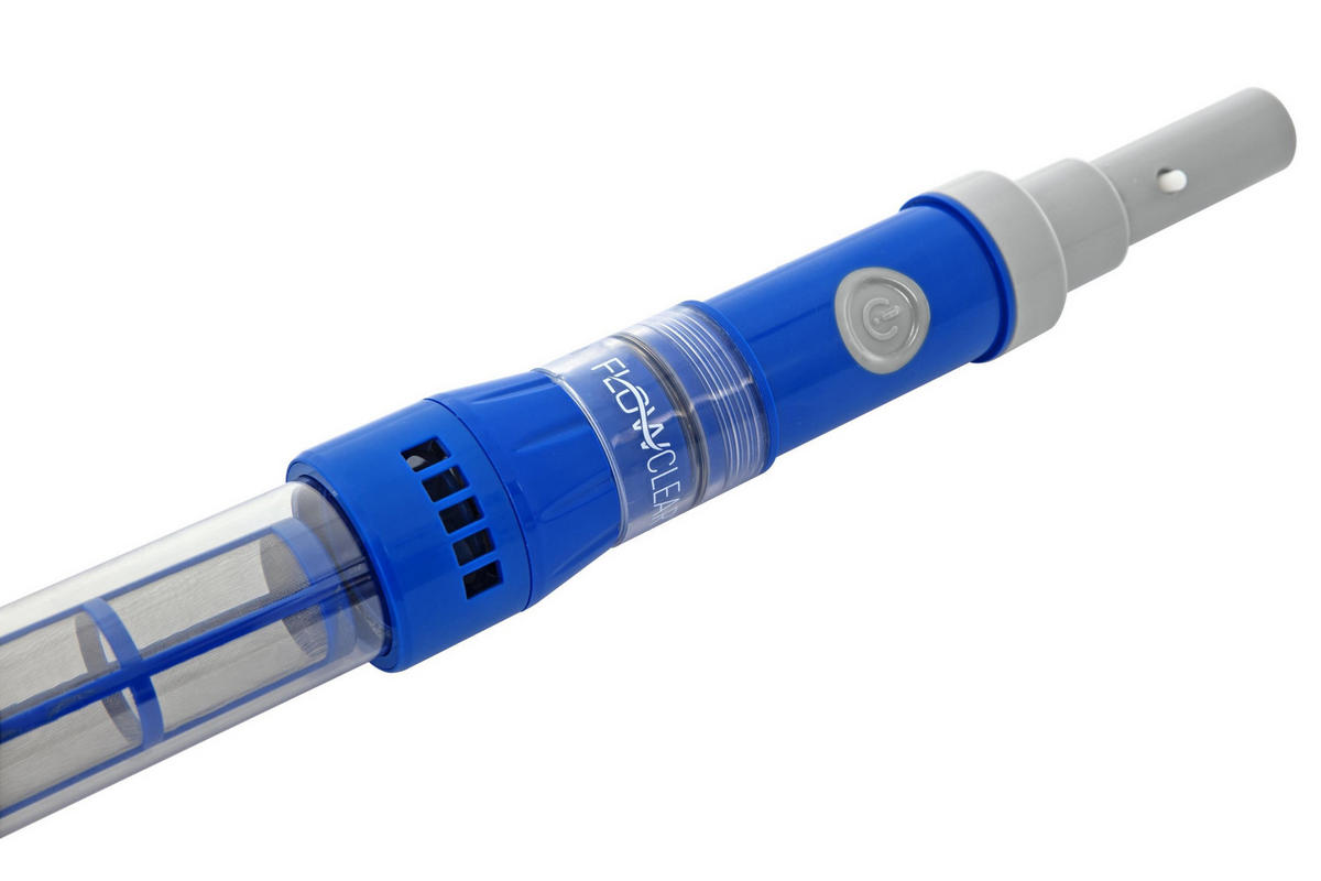 POOLSAUGER Aqua Surge 58649  - Blau/Silberfarben, Basics, Kunststoff/Metall (264/9,6/16,8cm) - Bestway