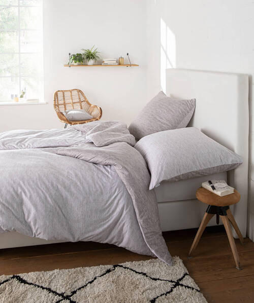 BETTWÄSCHE Atelier Interlock-Jersey 155/220 cm  - Braun, Design, Textil (155/220cm) - Estella