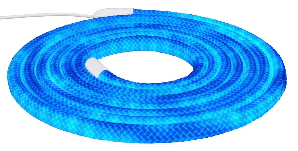 LICHTSCHLAUCH 500 cm  - Weiß, Trend, Kunststoff (500cm)