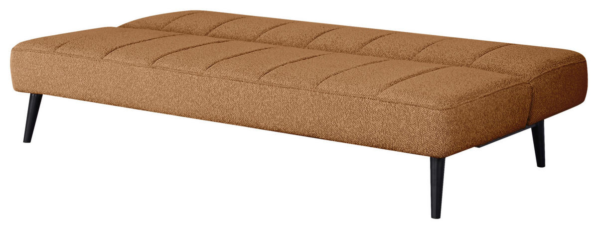 SCHLAFSOFA in Holz, Textil Braun  - Schwarz/Braun, Design, Holz/Textil (192/82/90cm) - Livetastic