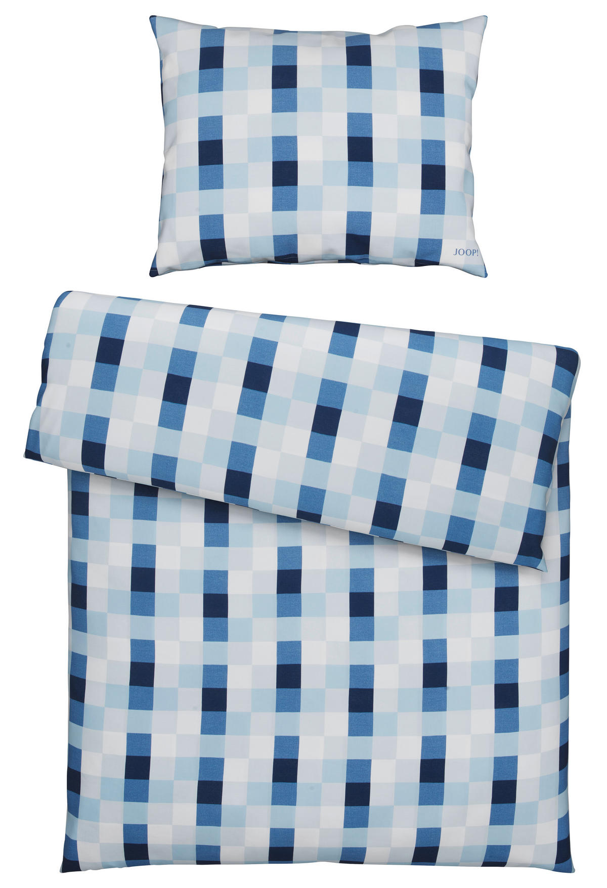 ÁGYNEMŰHUZAT-GARNITÚRA 140/200 cm  - kék, Basics, textil (140/200cm) - Joop!