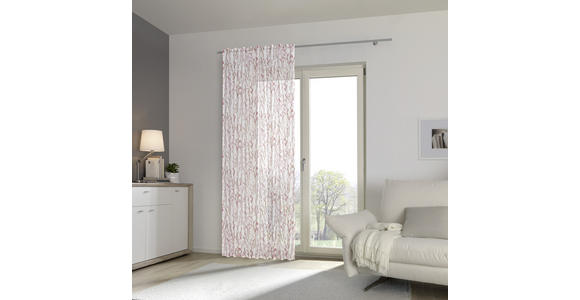 FERTIGVORHANG halbtransparent - Rosa, KONVENTIONELL, Textil (140/245cm) - Esposa