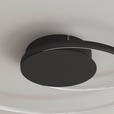 LED-DECKENLEUCHTE 67/10 cm - Schwarz, LIFESTYLE, Kunststoff/Metall (67/10cm) - Novel
