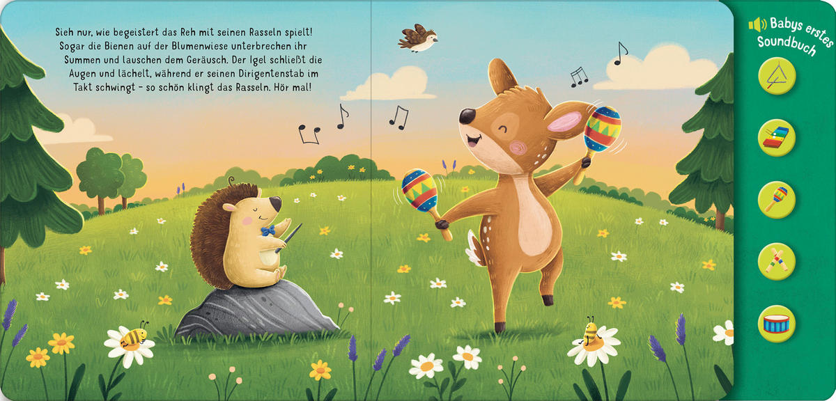 SOUNDBUCH Hör mal, so klingen die Instrumente!  - Multicolor, Basics, Papier (20.6/17.4/1.8cm)