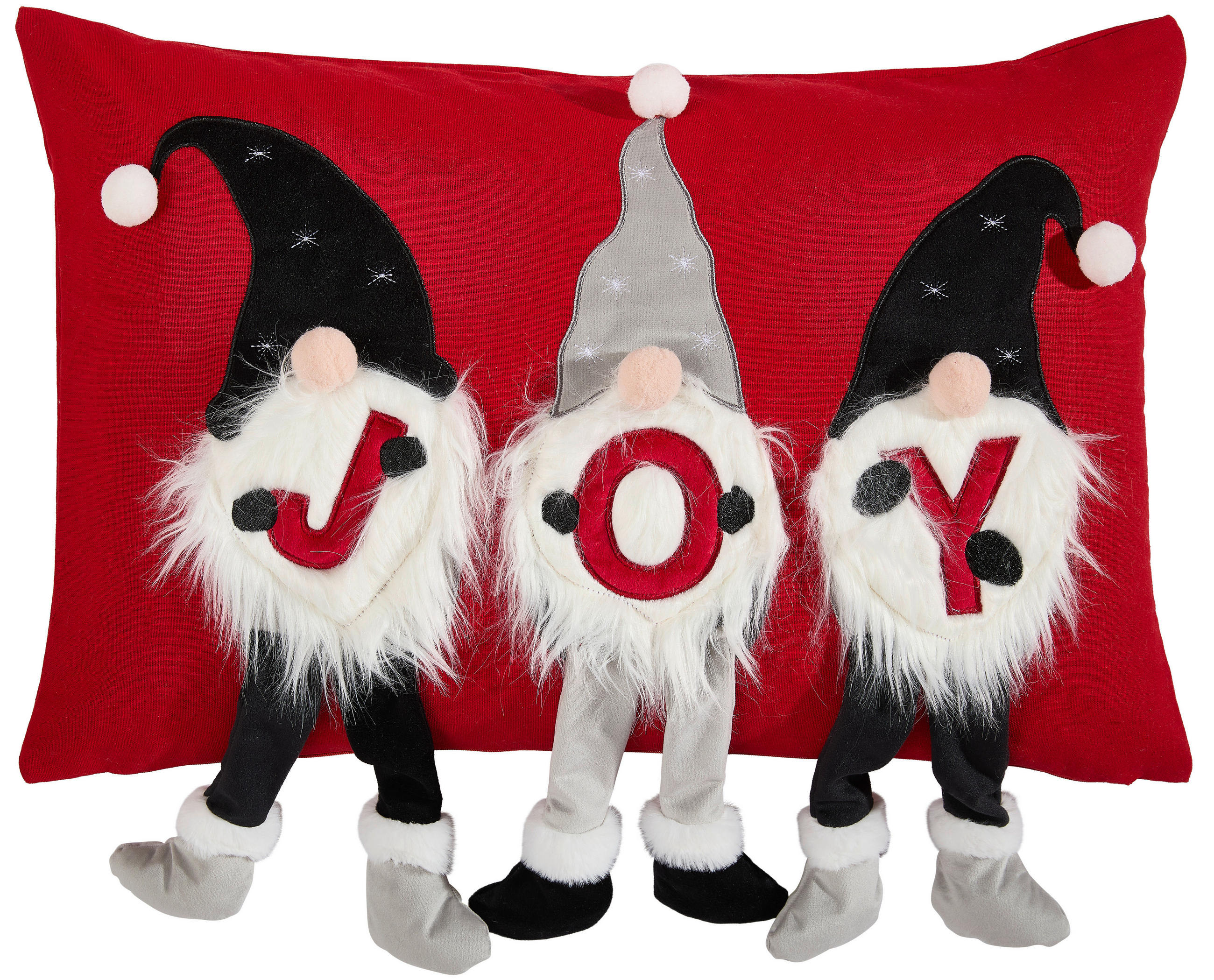 KISSENHÜLLE 40/60 cm  - Rot, Textil (40/60cm) - X-Mas