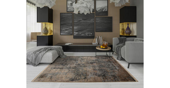 WEBTEPPICH 80/150 cm Foix- Exklusi Braun rechteckig  - Braun, Design, Textil (80/150cm) - Dieter Knoll