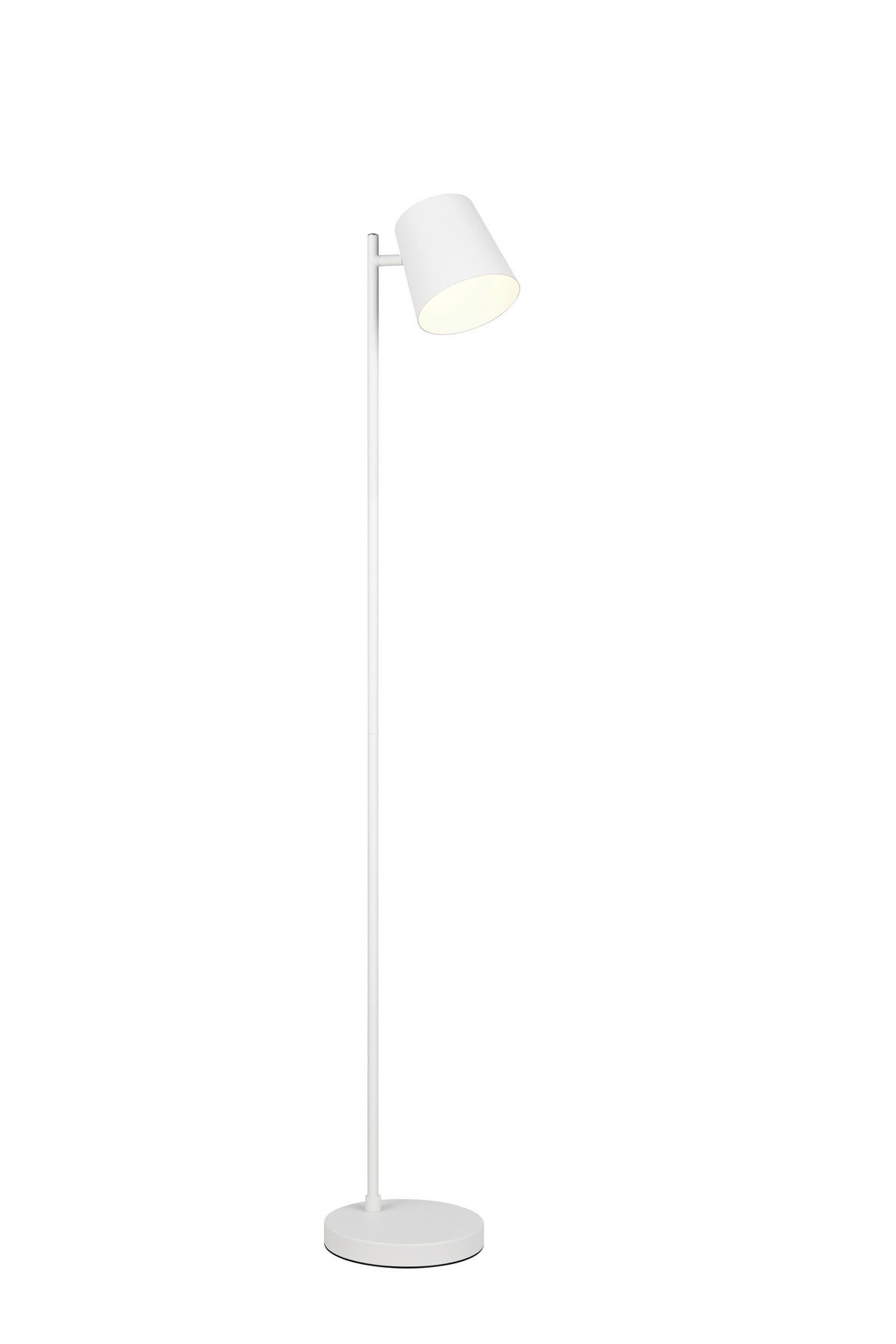 AKKU-STEHLEUCHTE 20/125 cm    - Weiß, KONVENTIONELL, Metall (20/125cm)