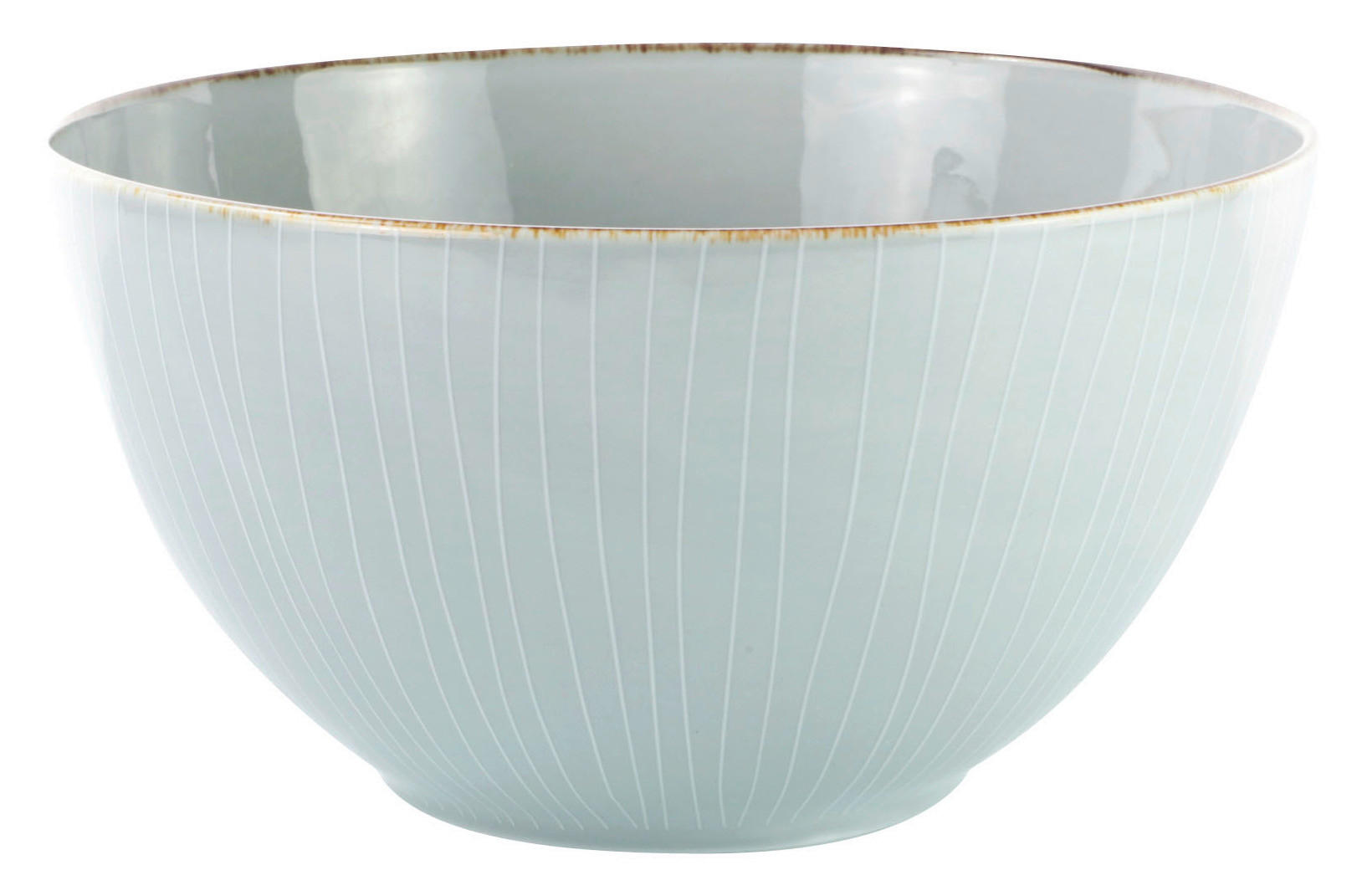 SALATSCHÜSSEL  Bergen 17 cm  - Grau, Design, Keramik (17cm) - Landscape