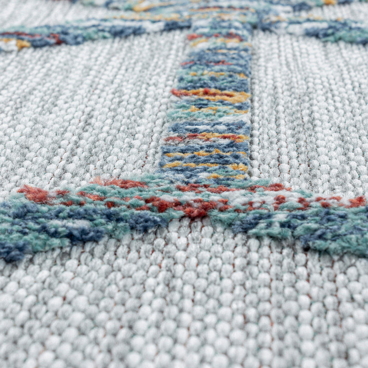 FLACHWEBETEPPICH 240/340 cm Bahama Multicolor  - Multicolor, Design, Textil (240/340cm) - Novel