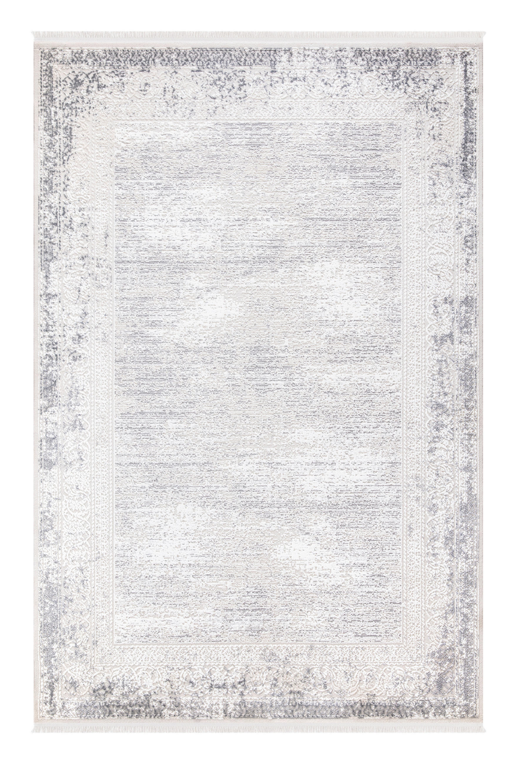 VINTAGE-TEPPICH 160/230 cm Lotus Harmony Grau  - Grau, LIFESTYLE, Textil (160/230cm) - Novel