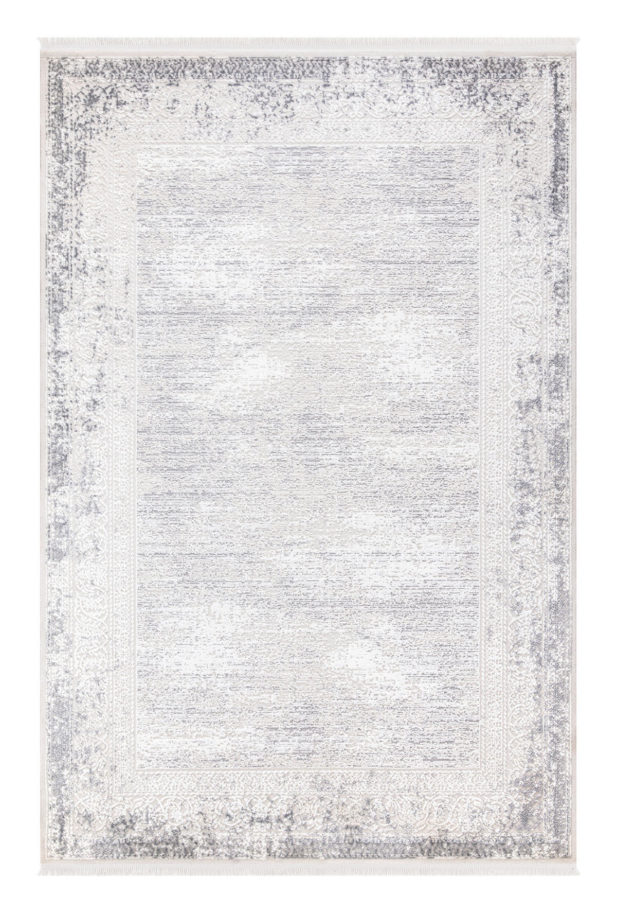 VINTAGE-TEPPICH 120/180 cm Lotus Harmony Grau  - Grau, LIFESTYLE, Textil (120/180cm)