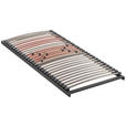 LATTENROST 80/200 cm Birke, Buche  - Dunkelgrau/Graubraun, Basics, Holz (80/200cm) - Novel
