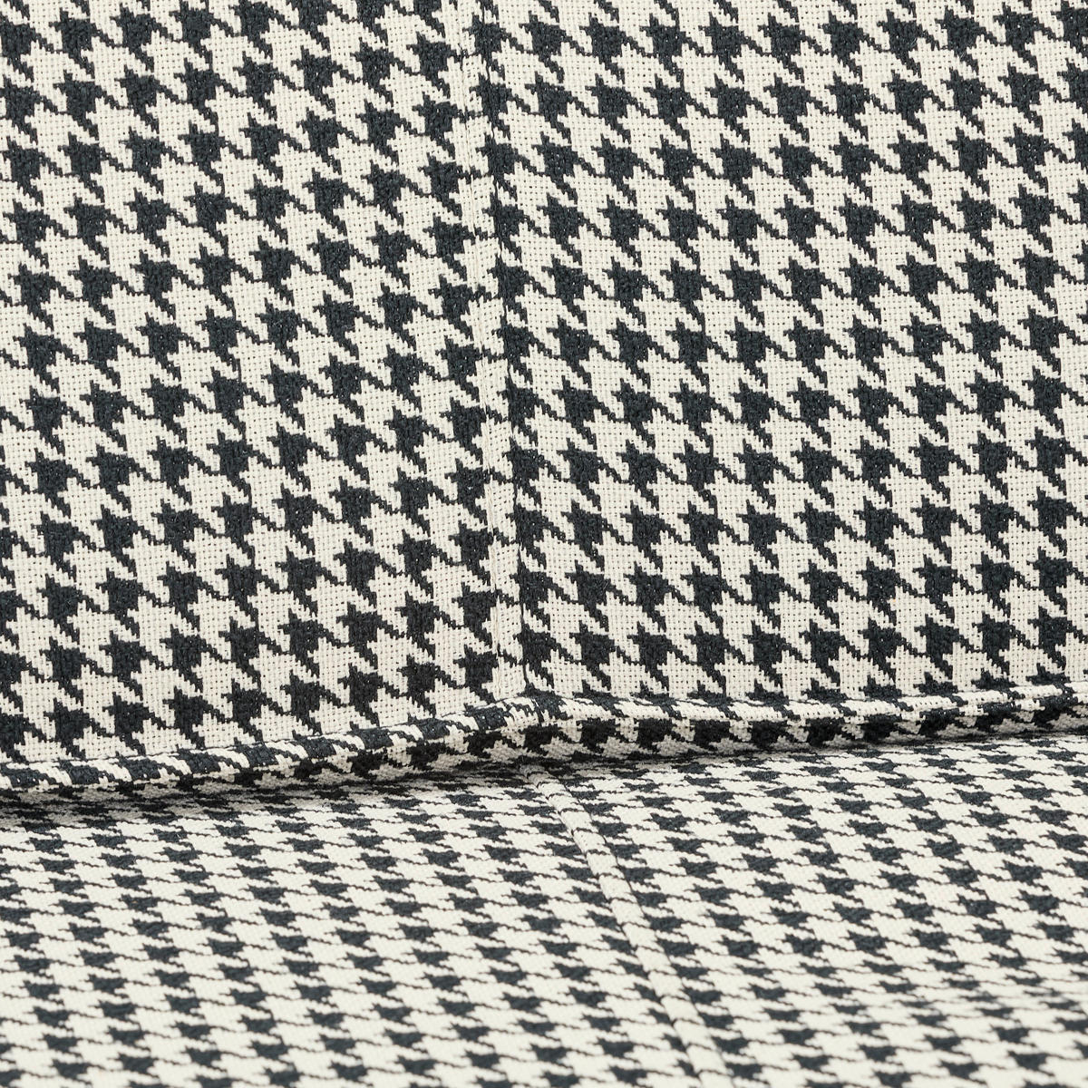 SCHLAFSESSEL Jacquard Weiß, Schwarz    - Schwarz/Weiß, MODERN, Textil (74/61,5/80cm) - MID.YOU