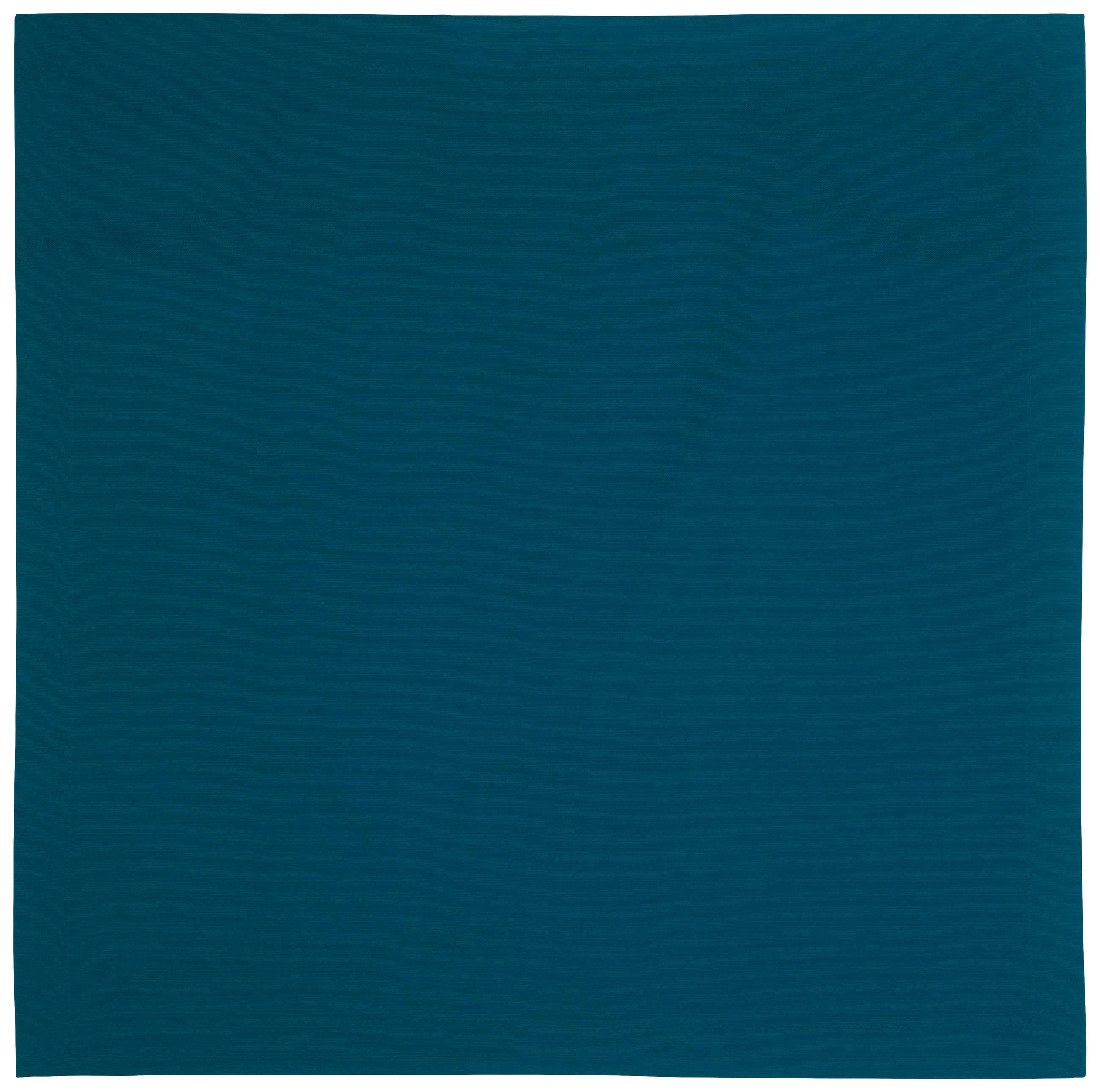 OBRUS, 80/80 cm, tyrkysová - tyrkysová, Konventionell, textil (80/80cm) - Novel