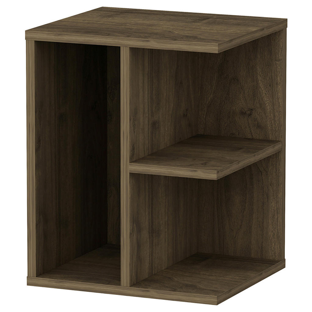 Nachtkästchen, Walnuss Dekor H: 50 Cm, Prometheus