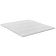 TOPPER 100/200 cm Höhe ca. 7 cm  - Weiß, Basics, Textil (100/200cm) - Novel