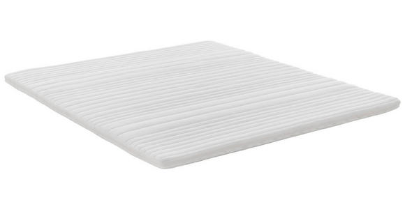 TOPPER 100/200 cm Höhe ca. 7 cm  - Weiß, Basics, Textil (100/200cm) - Novel