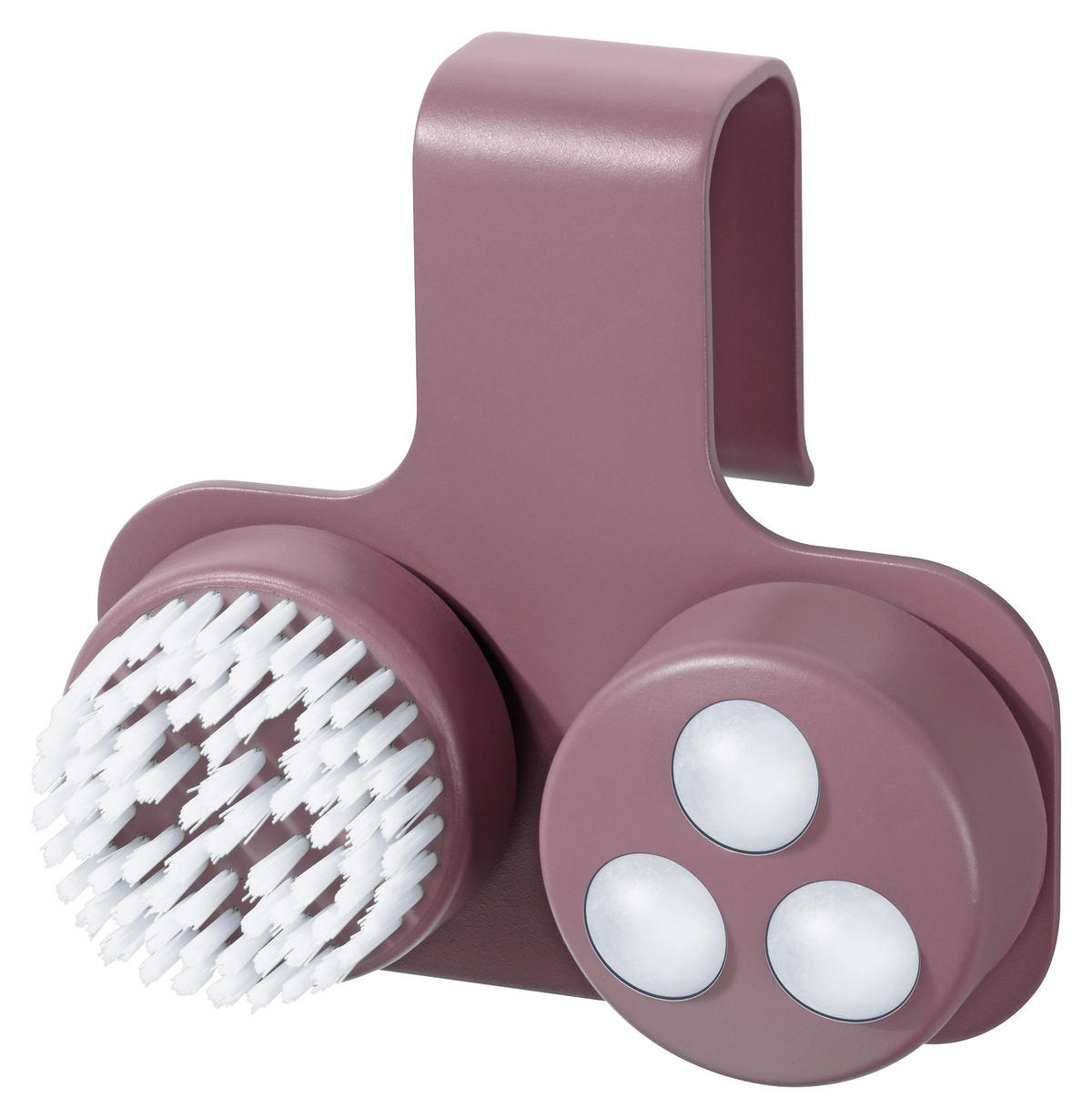 FUSSSPRUDELBAD  - Weiss/Rot, Konventionell, Kunststoff/Metall (21,5/38,5/42,4cm) - Beurer