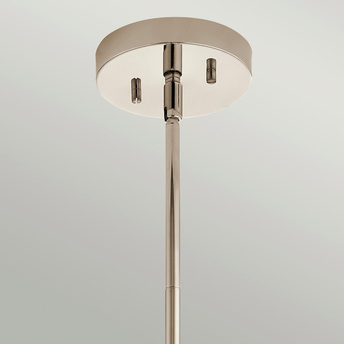 HÄNGELEUCHTE 24/37.6 cm    - Nickelfarben, Konventionell, Glas/Metall (24/37.6cm) - Elstead Lighting