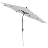 SONNENSCHIRM  300/300 cm  - Anthrazit/Grau, KONVENTIONELL, Textil/Metall (300/300cm) - Siena Garden