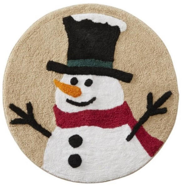 Covoraș De Baie 90 cm  bej   - bej, Basics, textil (90cm) - X-Mas