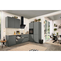 ECKKÜCHE 276/183 cm  in Anthrazit  - Anthrazit, Basics, Holzwerkstoff (276/183cm) - Welnova