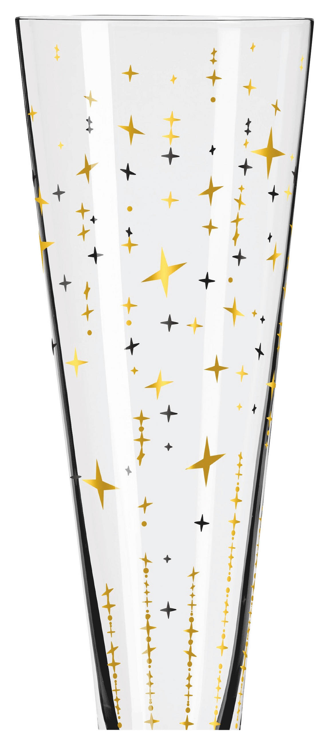 CHAMPAGNERGLAS 205 ml 2-teilig  - Platinfarben/Goldfarben, LIFESTYLE, Glas (7,2/24/7,2cm) - Ritzenhoff