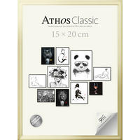 BILDERRAHMEN - Goldfarben, Basics, Papier/Holzwerkstoff (15/20/1,8cm)