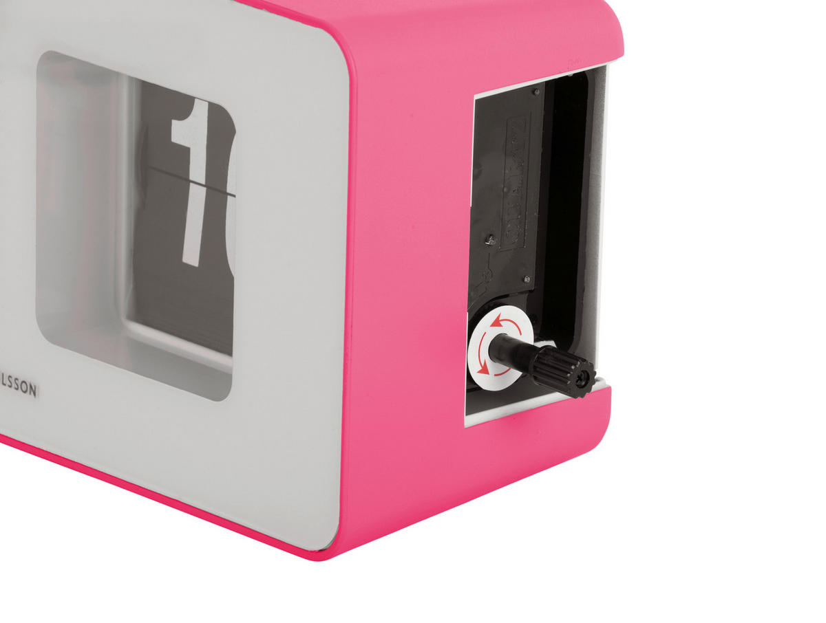 UHR  Pink  - Pink, Basics, Kunststoff (18/7/9cm) - Karlsson