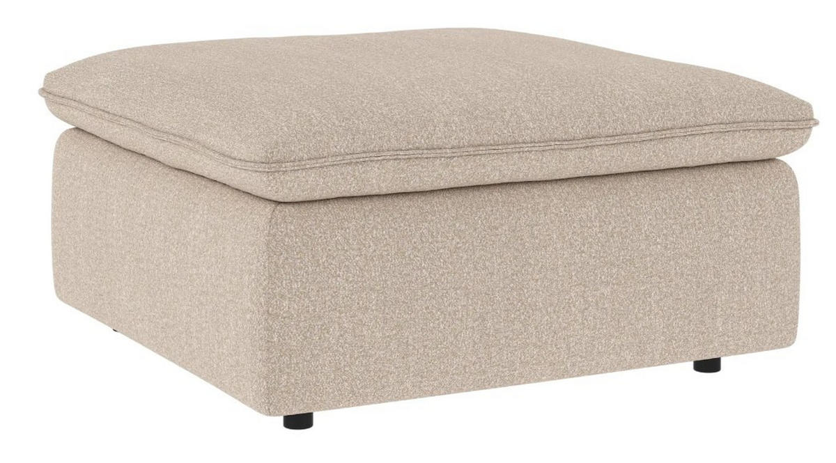 PALL i trä, metall, textil beige  - beige/svart, Klassisk, metall/trä (91/45/91cm) - Rowico