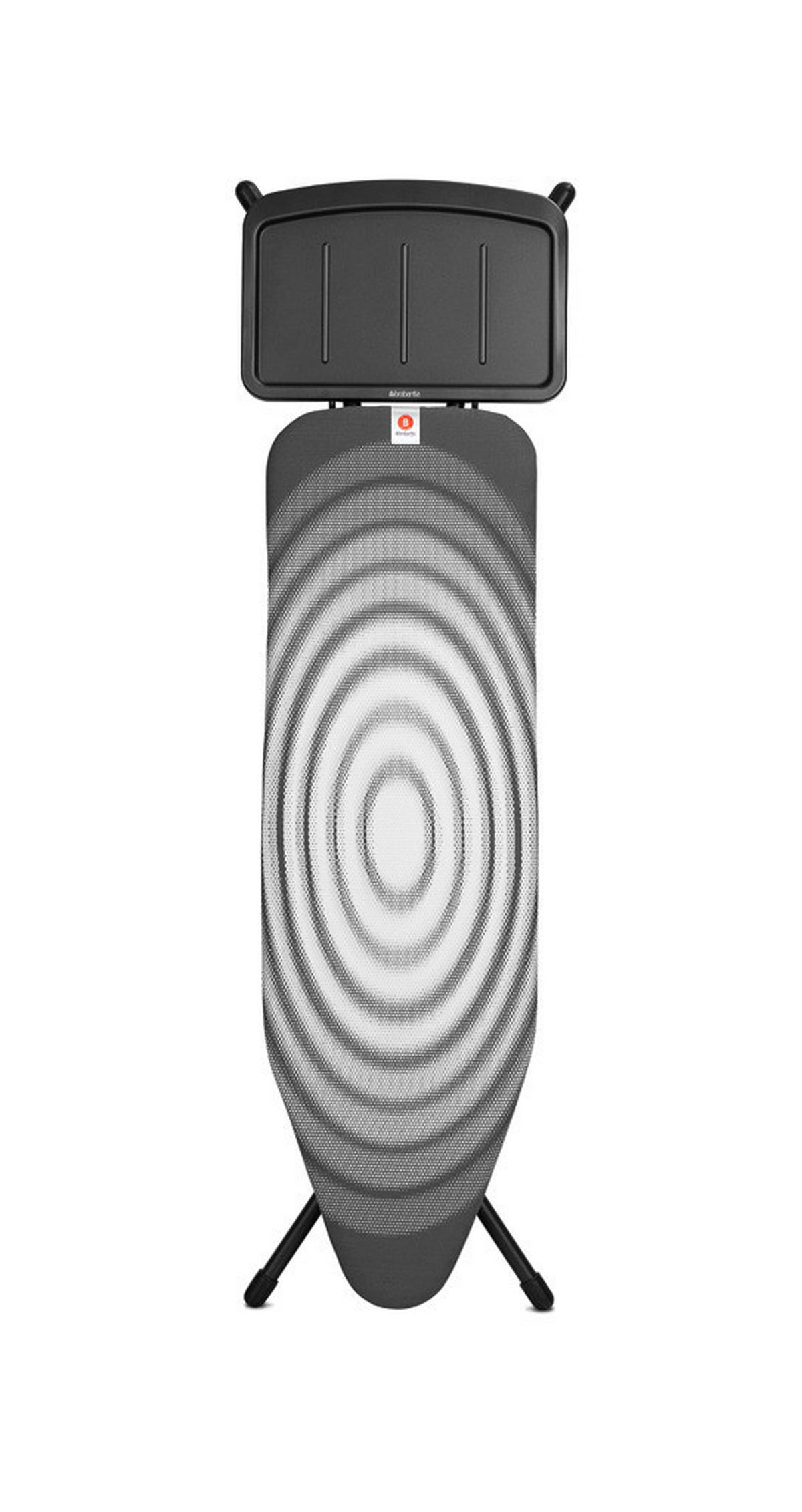 BÜGELBRETT - Weiss/Grau, Basics, Textil (38/124/7.5cm) - Brabantia