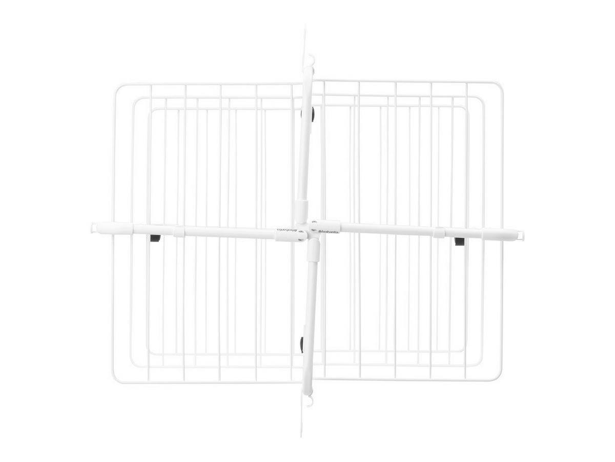 VERTIKALNA SUŠILICA ZA VEŠ - bela, Osnovno, metal (76,2/73,7/125,6cm) - Brabantia